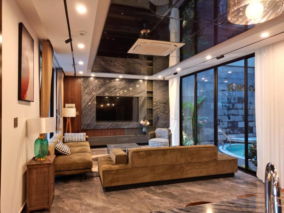 Song Cat Villa - 420Dk - Luxury Villa, Sauna, Jacuzzi Da Nang Esterno foto
