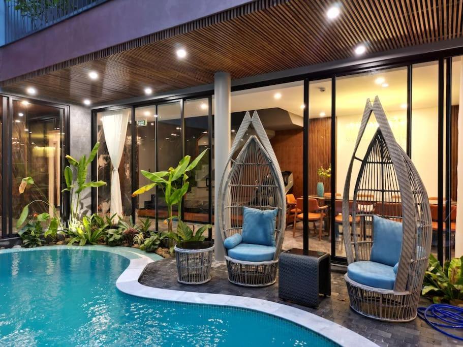 Song Cat Villa - 420Dk - Luxury Villa, Sauna, Jacuzzi Da Nang Esterno foto